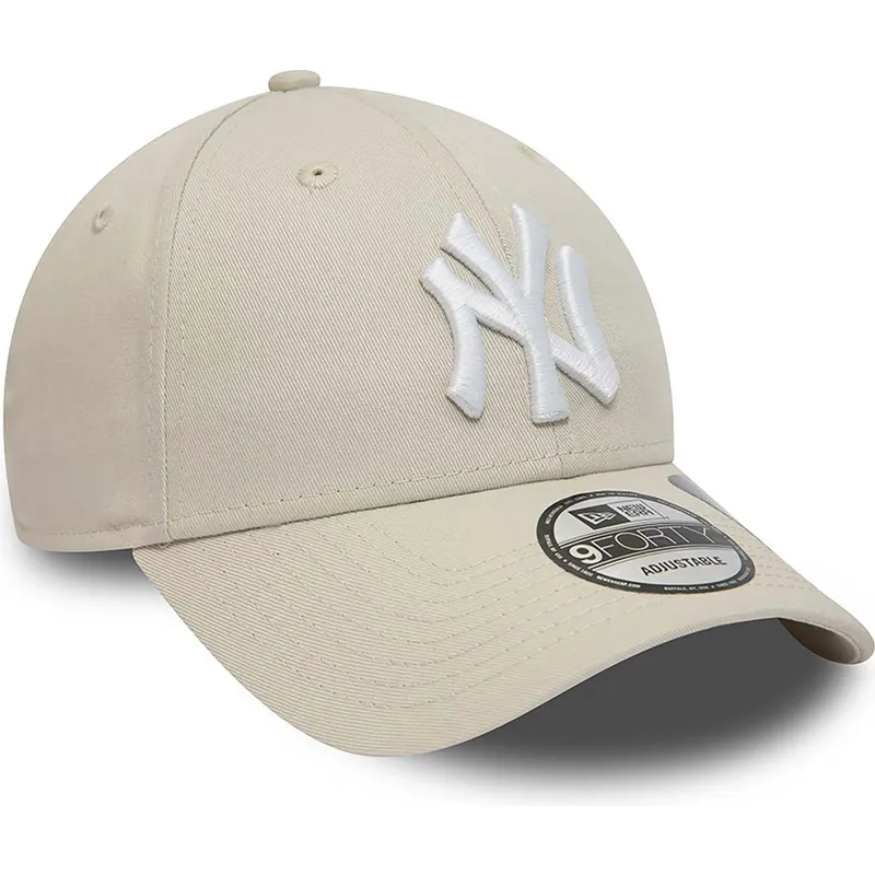 cap-zaoblena-beige-adjustable-strap-9forty-repreve-league-essential-new-york-yankees-mlb-new-era
