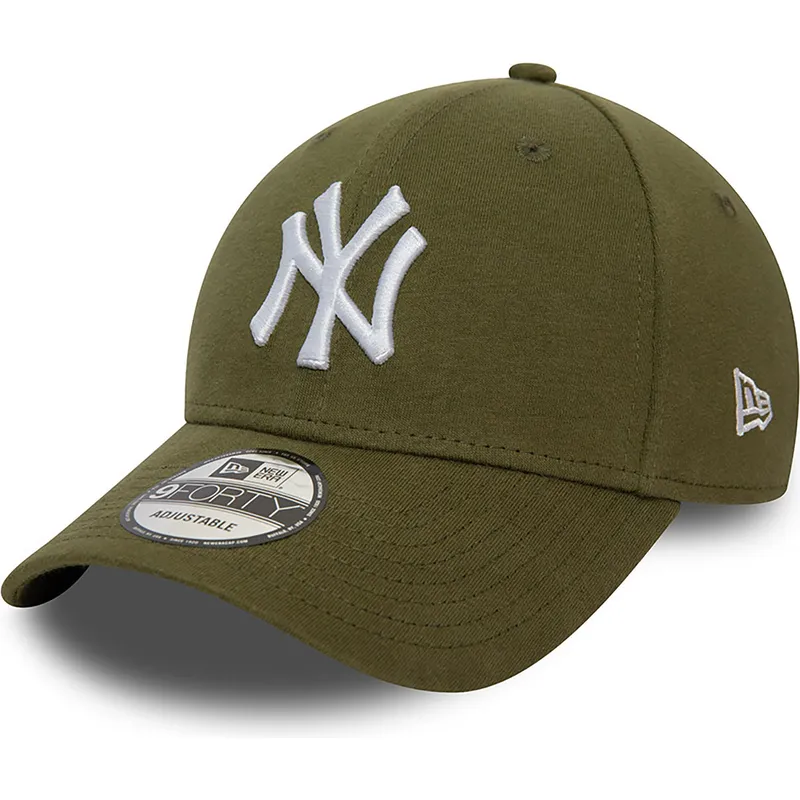 cepice-zaoblena-zelena-nastavitelny-9forty-jersey-essential-new-york-yankees-mlb-new-era