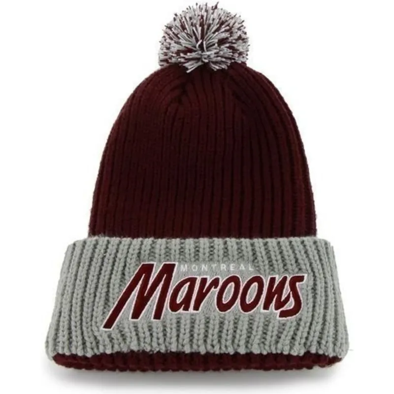 47-brand-nhl-montreal-maroons-rote-mutze-mit-bommel