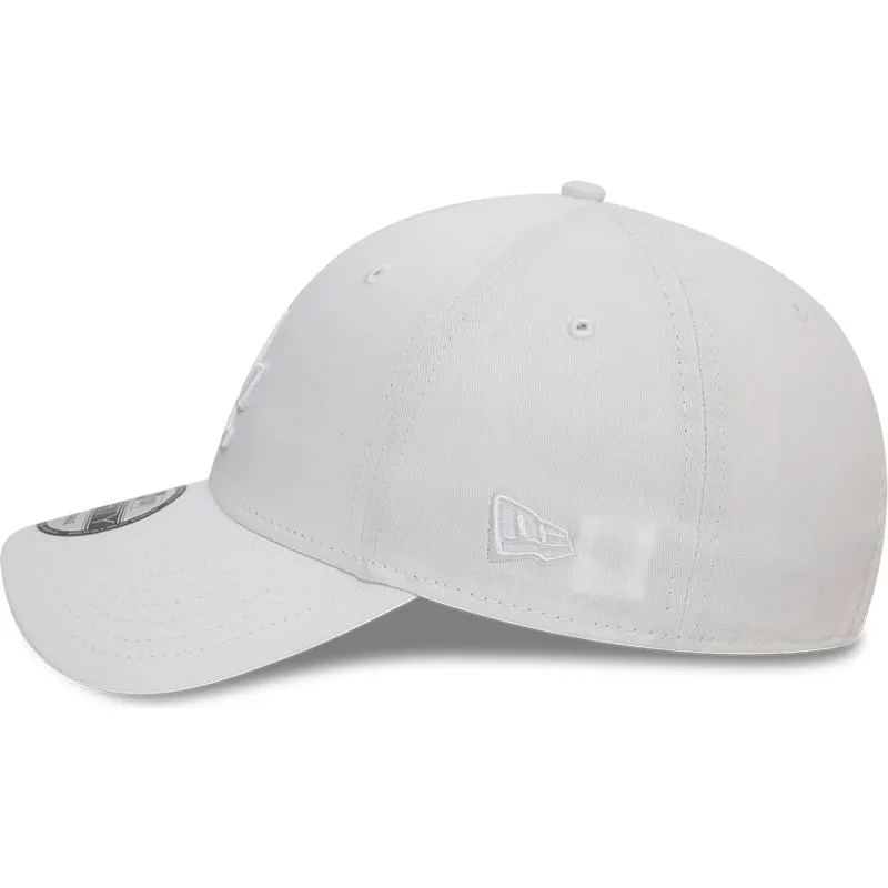 cepice-zaoblena-bila-nastavitelny-pasek-9forty-league-essential-los-angeles-dodgers-mlb-new-era