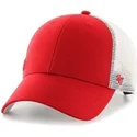 cepice-zaoblena-cervena-snapback-new-york-yankees-mlb-47-brand