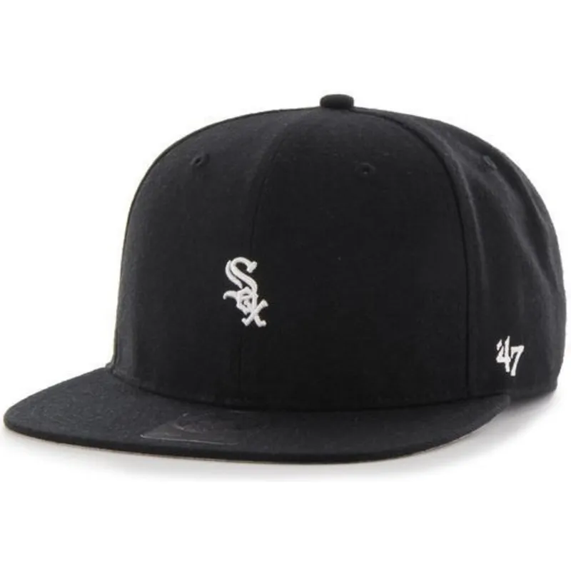 cepice-rovna-cerna-snapback-chicago-white-sox-mlb-47-brand