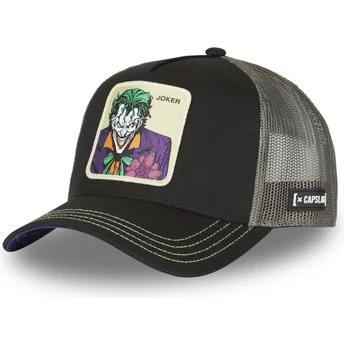 Capslab Joker JKR3 DC Comics Black and Grey Trucker Hat