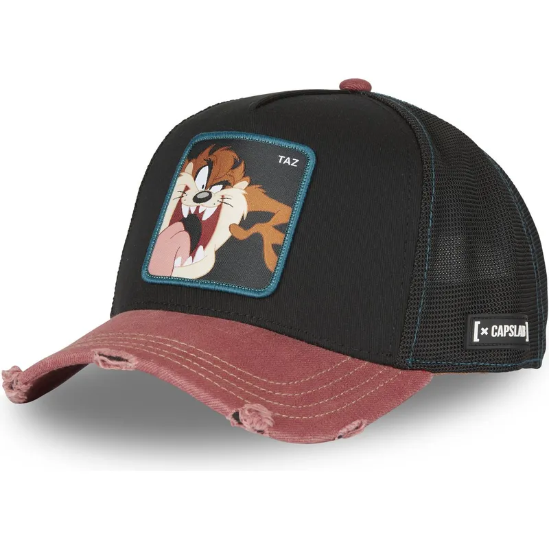 cepice-zaoblena-cerna-snapback-tasmansky-cert-looney-tunes-capslab
