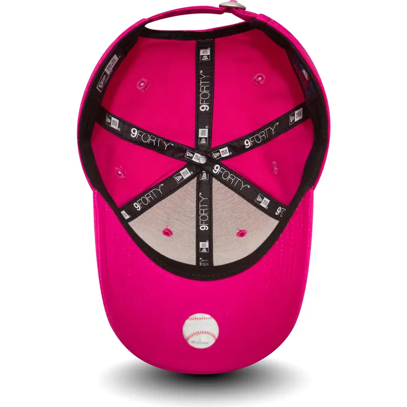 rosa-justerbar-bojd-keps-for-barn-9forty-essential-new-york-yankees-mlb-fran-new-era