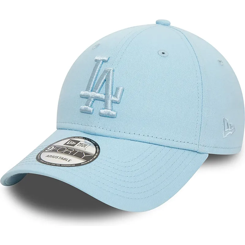 cepice-zaoblena-modra-nastavitelny-9forty-league-essential-los-angeles-dodgers-mlb-new-era