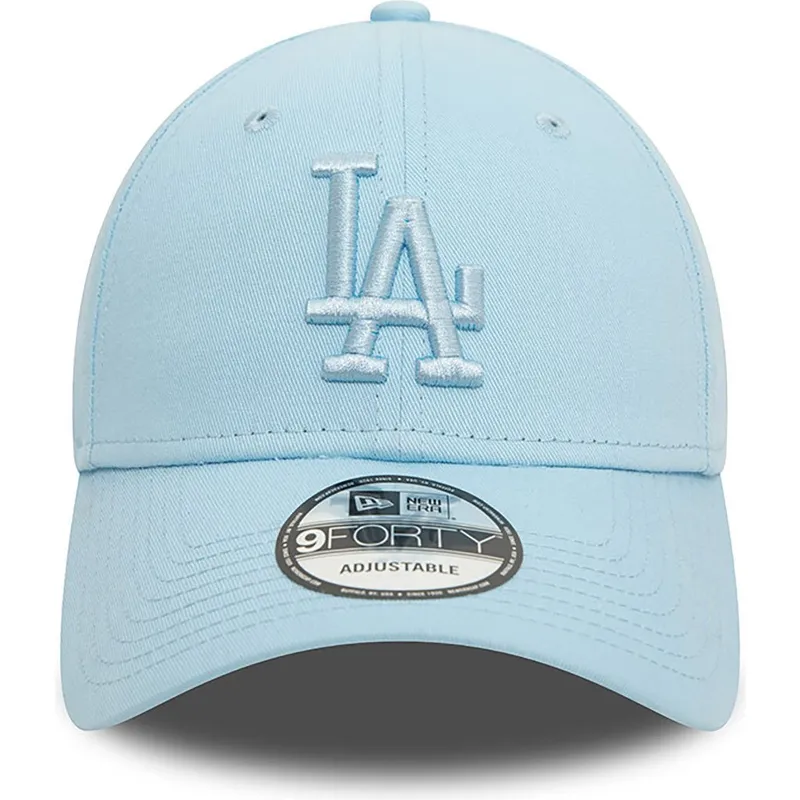 cepice-zaoblena-modra-nastavitelny-9forty-league-essential-los-angeles-dodgers-mlb-new-era