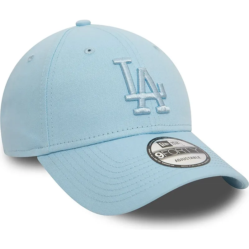 cepice-zaoblena-modra-nastavitelny-9forty-league-essential-los-angeles-dodgers-mlb-new-era