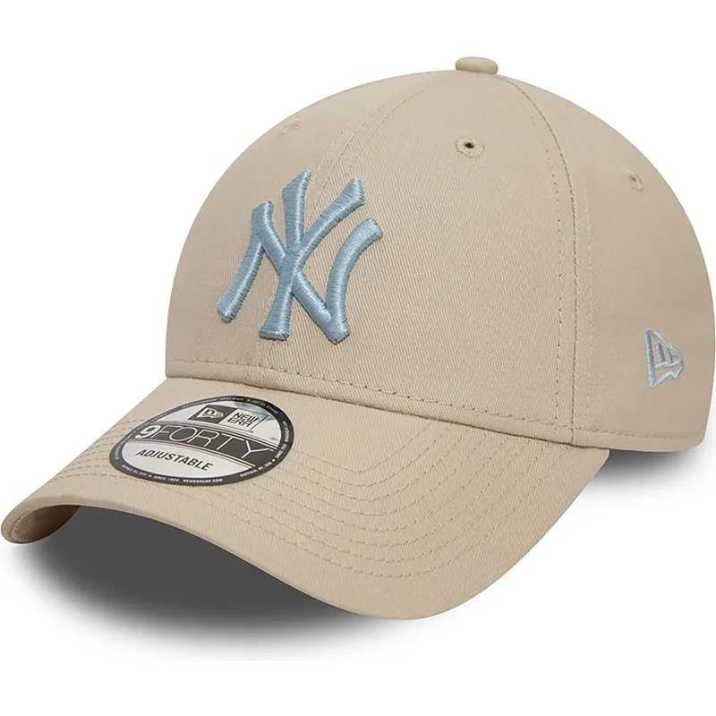 cepice-zaoblena-bezova-nastavitelny-9forty-league-essential-new-york-yankees-mlb-new-era