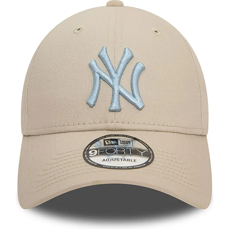 cepice-zaoblena-bezova-nastavitelny-9forty-league-essential-new-york-yankees-mlb-new-era