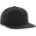 schwarze-snapback-kappe-mit-flachem-schirm-und-schwarzem-logo-der-atlanta-braves-mlb-sure-shot-von-47-brand
