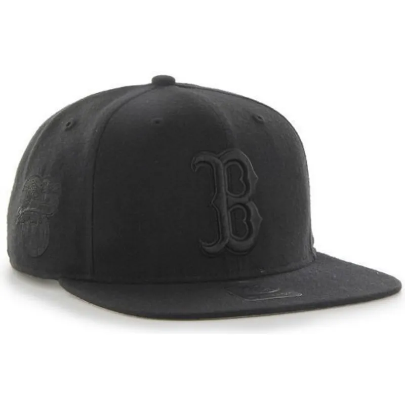 cepice-rovna-cerna-snapback-boston-red-sox-mlb-47-brand
