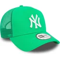 cepice-zaoblena-zelena-snapback-a-frame-league-essential-new-york-yankees-mlb-new-era