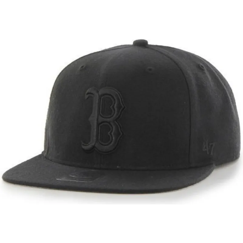 cepice-rovna-cerna-snapback-boston-red-sox-mlb-47-brand