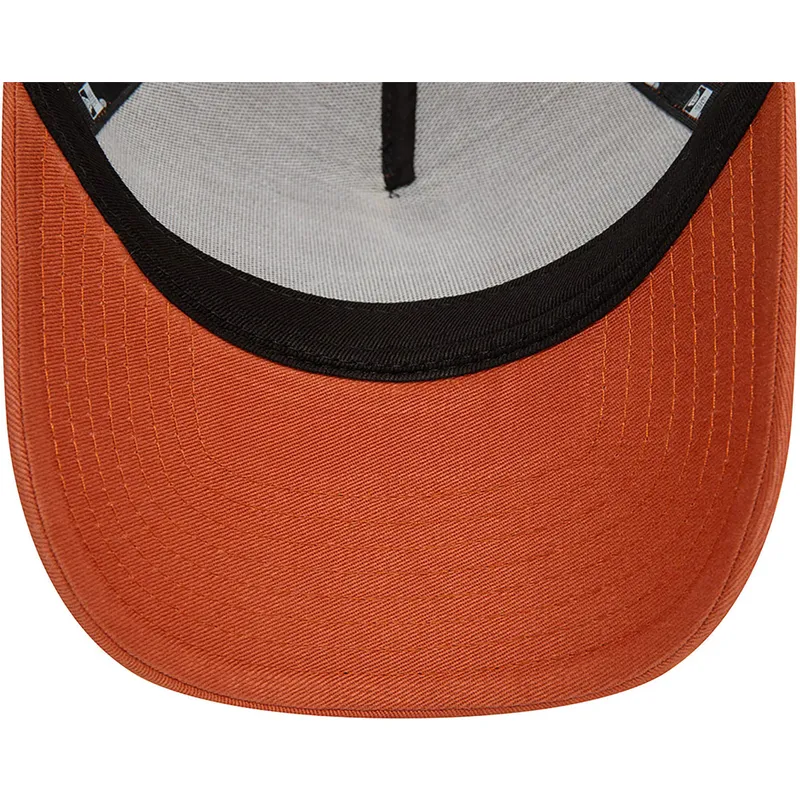 cepice-zaoblena-hneda-snapback-a-frame-league-essential-los-angeles-dodgers-mlb-new-era