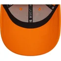 cepice-zaoblena-oranzova-nastavitelny-9forty-league-essential-los-angeles-dodgers-mlb-new-era