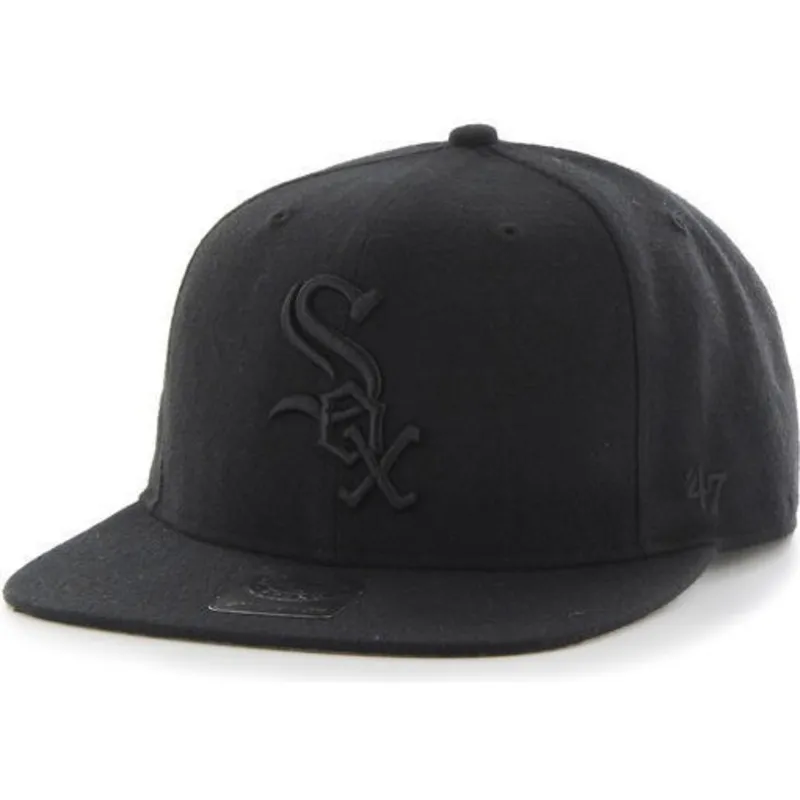 cepice-rovna-cerna-snapback-chicago-white-sox-mlb-47-brand