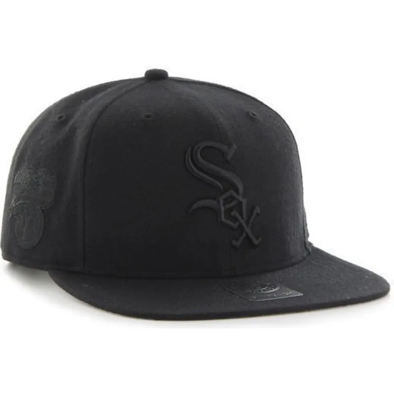 cepice-rovna-cerna-snapback-chicago-white-sox-mlb-47-brand