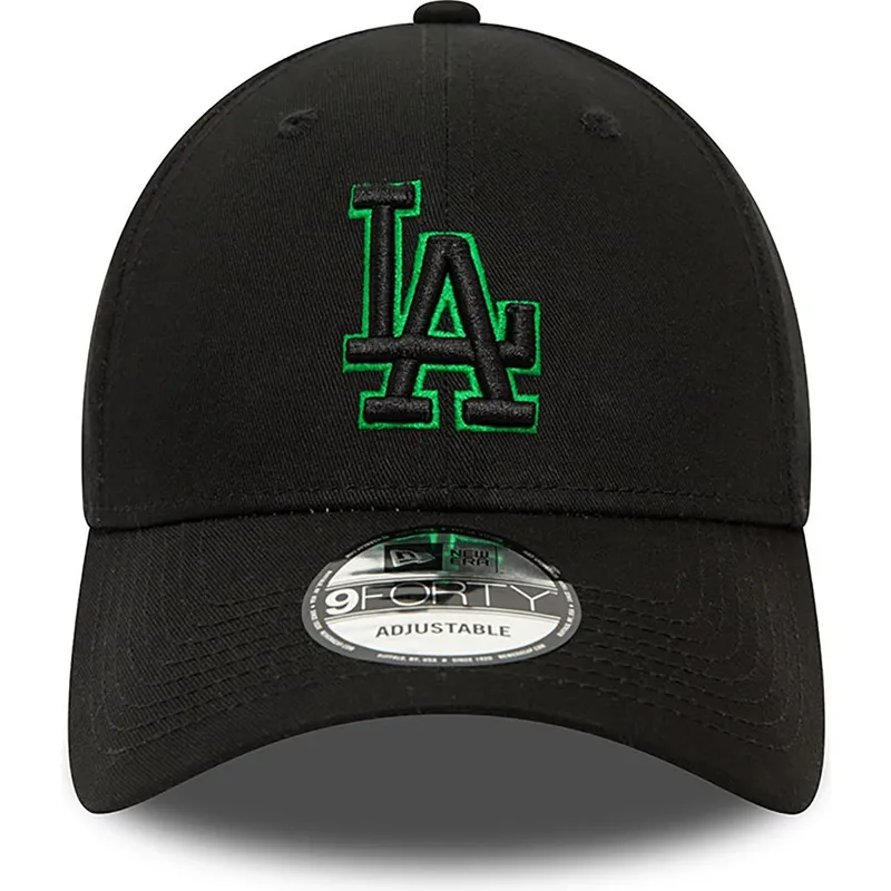 cepice-zaoblena-cerna-nastavitelny-9forty-team-outline-los-angeles-dodgers-mlb-new-era