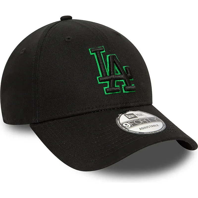 cepice-zaoblena-cerna-nastavitelny-9forty-team-outline-los-angeles-dodgers-mlb-new-era
