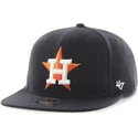 houston-astros-mlb-sure-shot-schwarze-snapback-kappe-von-47-brand