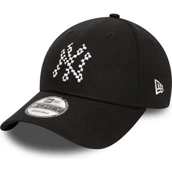 Čepice zaoblená černá nastavitelný 9FORTY Seasonal Infill New York Yankees MLB New Era