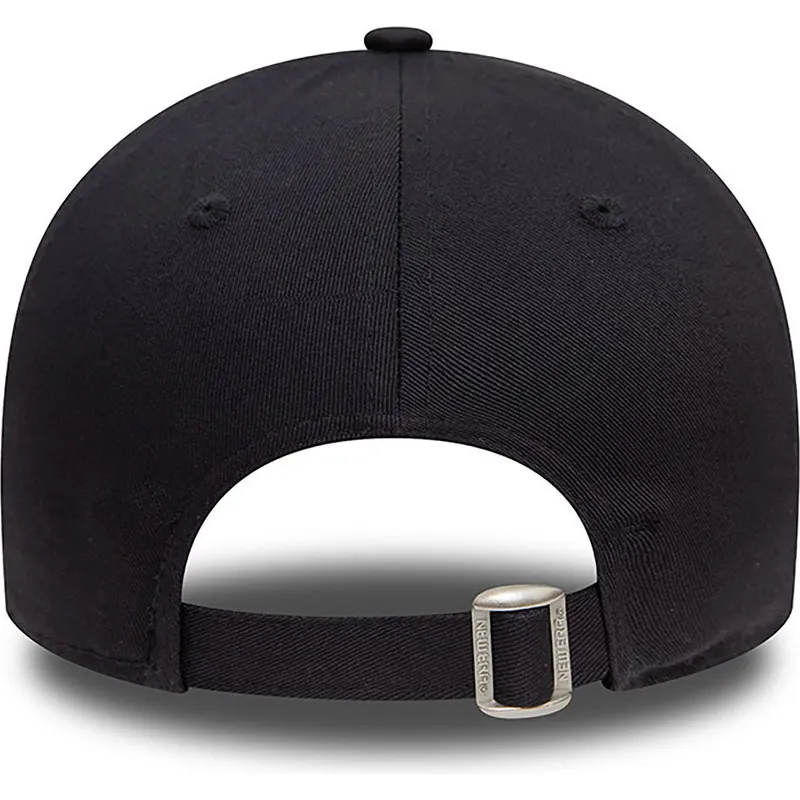 marineblaue-verstellbare-curved-cap-9forty-animal-infill-der-los-angeles-dodgers-mlb-von-new-era