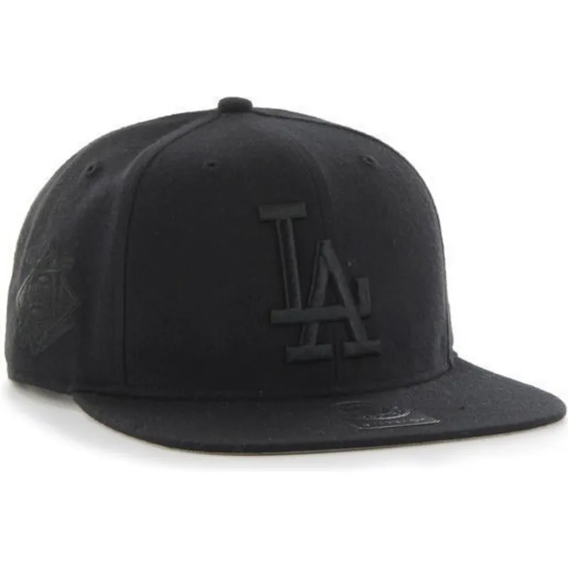 cepice-rovna-cerna-snapback-los-angeles-dodgers-mlb-47-brand