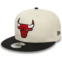 beige-und-schwarze-snapback-kappe-9fifty-chicago-bulls-nba-logo-von-new-era