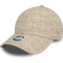 cepice-zaoblena-bezova-nastavitelny-9forty-monogram-new-york-yankees-mlb-new-era