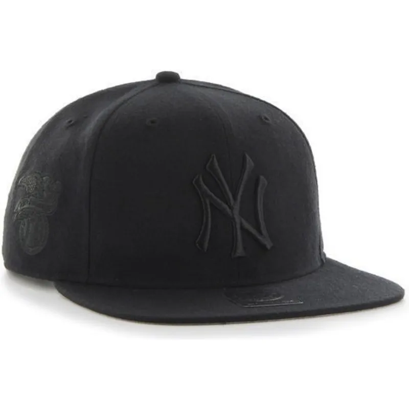 cepice-rovna-cerna-snapback-new-york-yankees-mlb-47-brand