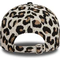 new-era-mlb-new-york-yankees-9forty-jacquard-verstellbare-damenkappe-mit-leopardenmuster