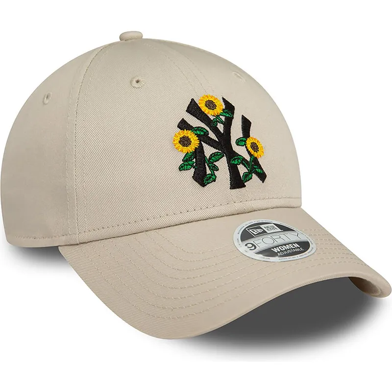 cepice-zaoblena-bezova-nastavitelny-9forty-floral-new-york-yankees-mlb-new-era