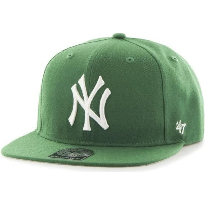 cepice-rovna-zelena-snapback-new-york-yankees-mlb-47-brand cepice-rovna-zelena-snapback-new-york-yankees-mlb-47-brand