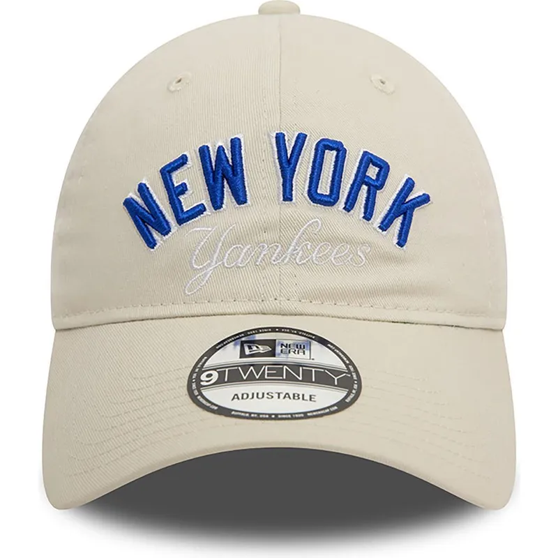 cepice-zaoblena-bezova-nastavitelny-9twenty-wordmark-new-york-yankees-mlb-new-era