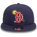 marineblaue-flache-snapback-kappe-9fifty-summer-icon-der-boston-red-sox-mlb-von-new-era