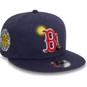 marineblaue-flache-snapback-kappe-9fifty-summer-icon-der-boston-red-sox-mlb-von-new-era