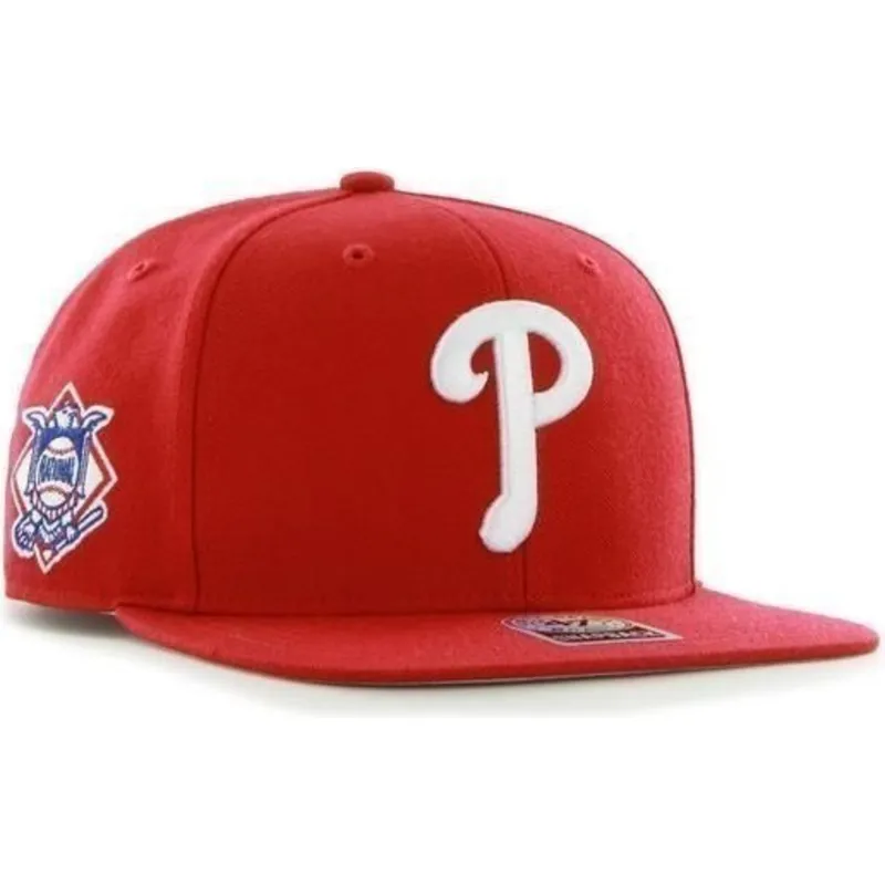 cepice-rovna-cervena-snapback-philadelphia-phillies-mlb-47-brand cepice-rovna-cervena-snapback-philadelphia-phillies-mlb-47-brand