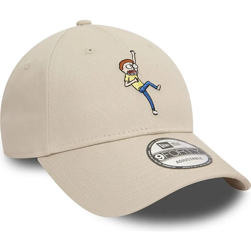 cepice-zaoblena-bezova-nastavitelny-9forty-character-morty-smith-rick-y-morty-new-era
