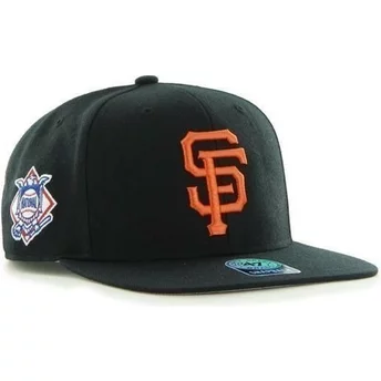 47 Brand Flat Brim San Francisco Giants MLB Sure Shot Snapback Cap schwarz 