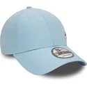 9forty-flawless-verstellbare-blaue-kappe-mit-gebogenem-schirm-der-new-york-yankees-mlb-von-new-era