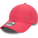 cepice-zaoblena-ruzova-nastavitelny-9forty-flawless-new-york-yankees-mlb-new-era