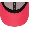 rosa-verstellbare-curved-cap-9forty-flawless-der-new-york-yankees-mlb-von-new-era