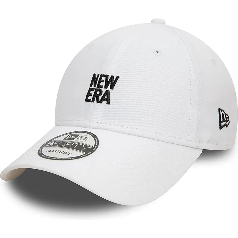 cap-zaoblena-white-adjustable-strap-9forty-new-era