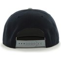 47-brand-flat-brim-mit-grauem-visier-new-york-yankees-mlb-sure-shot-snapback-cap-schwarz