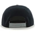 schwarze-flache-kappe-mit-grauem-schirm-snapback-von-new-york-yankees-mlb-sure-shot-von-47-brand