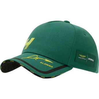 Grüne verstellbare Curved Cap Tech Aston Martin F1 Team X Kimoa
