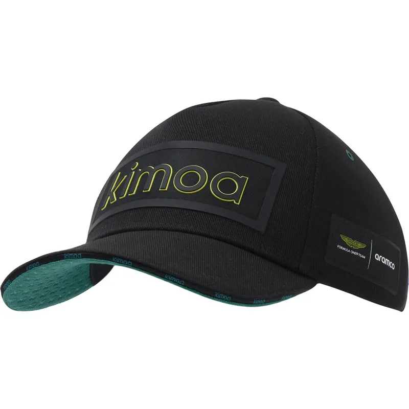 cepice-zaoblena-cerna-nastavitelny-patch-aston-martin-f1-team-x-kimoa-aston-martin-formula-1-kimoa