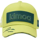 cepice-zaoblena-zluta-nastavitelny-patch-aston-martin-f1-team-x-kimoa-aston-martin-formula-1-kimoa
