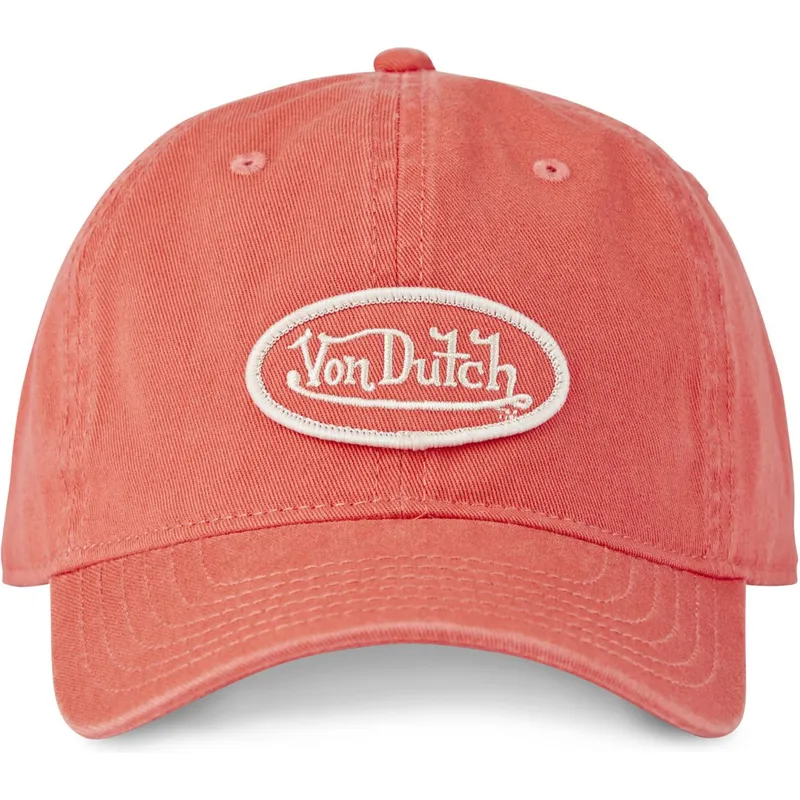 gebogene-verstellbare-rosa-kappe-log-pnk-von-von-dutch